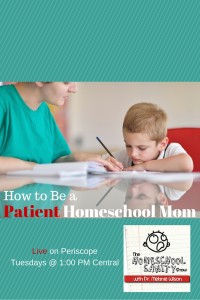 How to Be a Patient Homeschool Mom - Podcast with free patience Scriptures printable