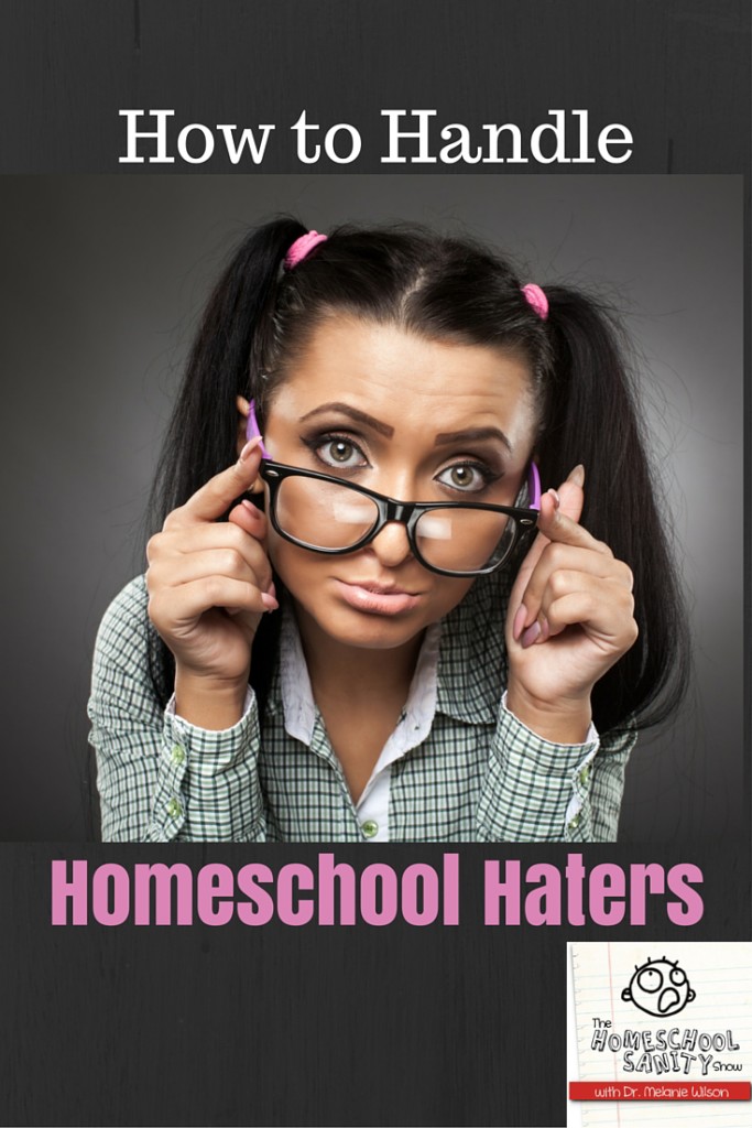 How to Handle Homeschool Haters podcast