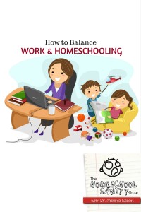 How to Balance Work and Homeschooling: The Homeschool Sanity Show