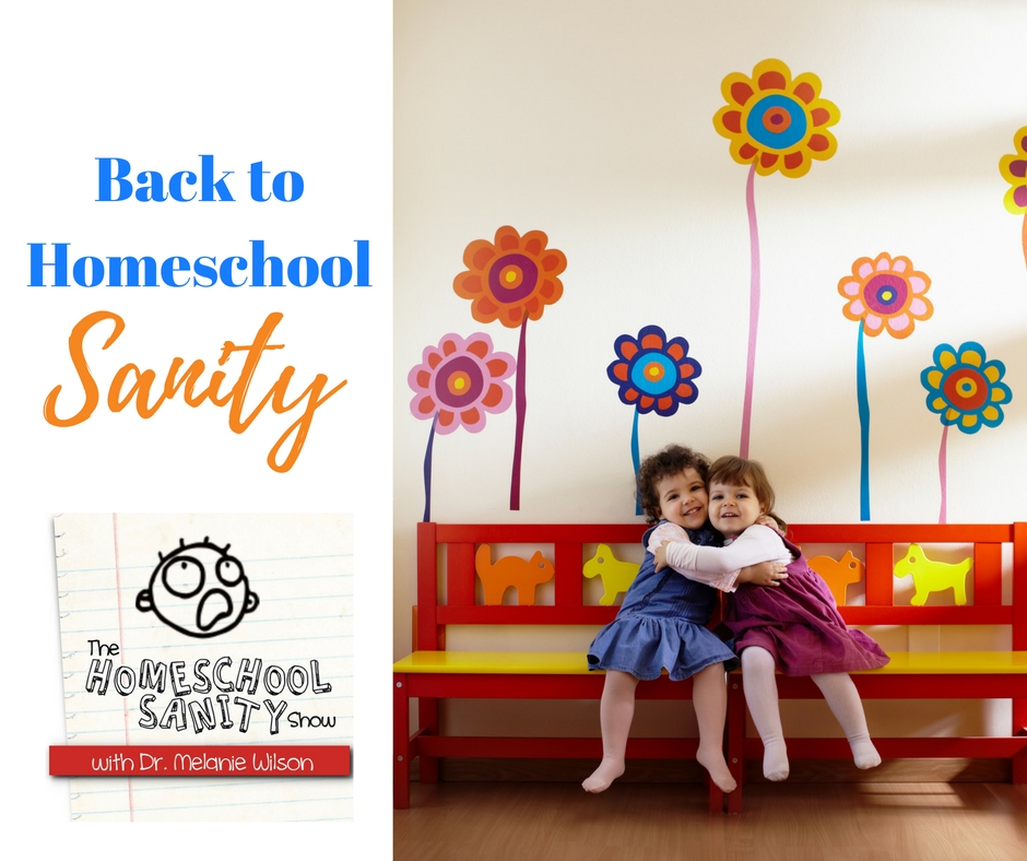 Back to Homeschool Sanity: The Homeschool Sanity Show podcast