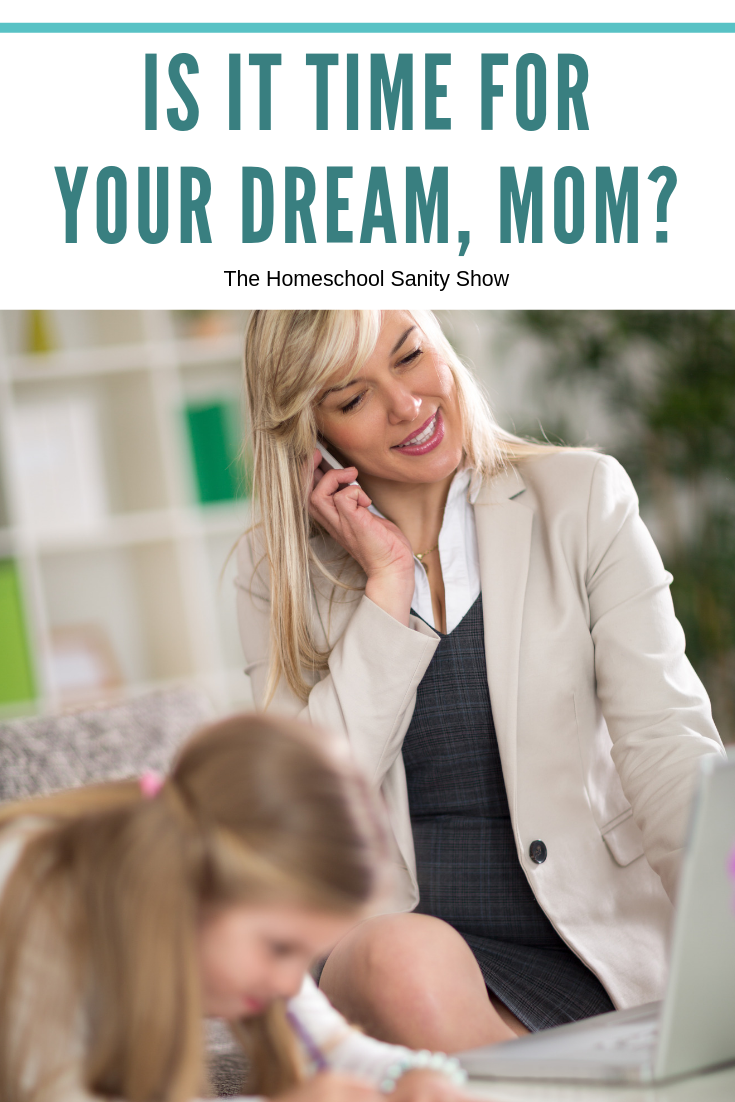 Is It Time For Your Dreams Mom Homeschool Sanity